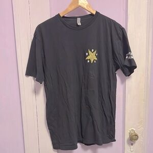 HEAVY METAL Black & Yellow T-Shirt Sheepshead Bay Cult – Size L